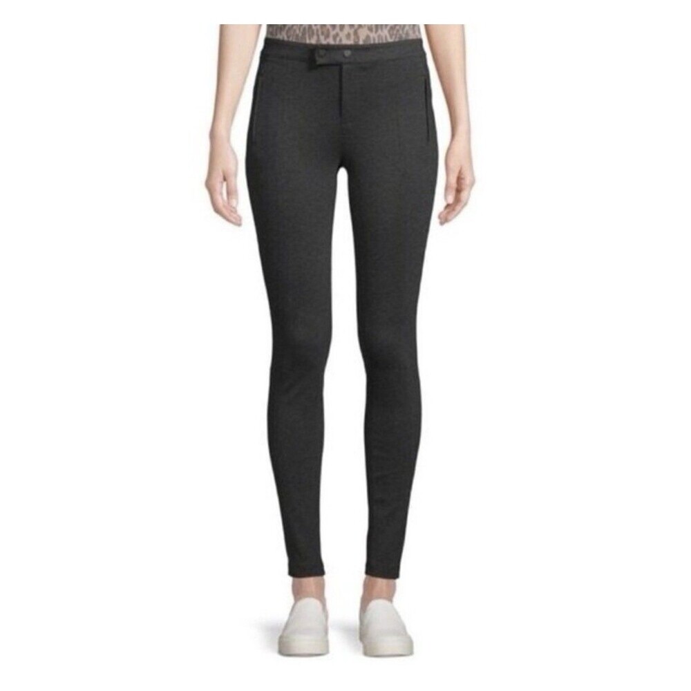 Vince. Women’s Gray Skinny Ponte Pants Size‎ 4 Ankle Zip V0678-20472 ITALY